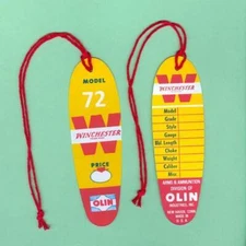 Winchester Model 72 Pre-64 Hang Tag Reproduction