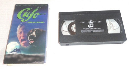 Stephen King's Cujo VHS (1983) Dee Wallace, Daniel Hugh Kelly - Afbeelding 1 van 5