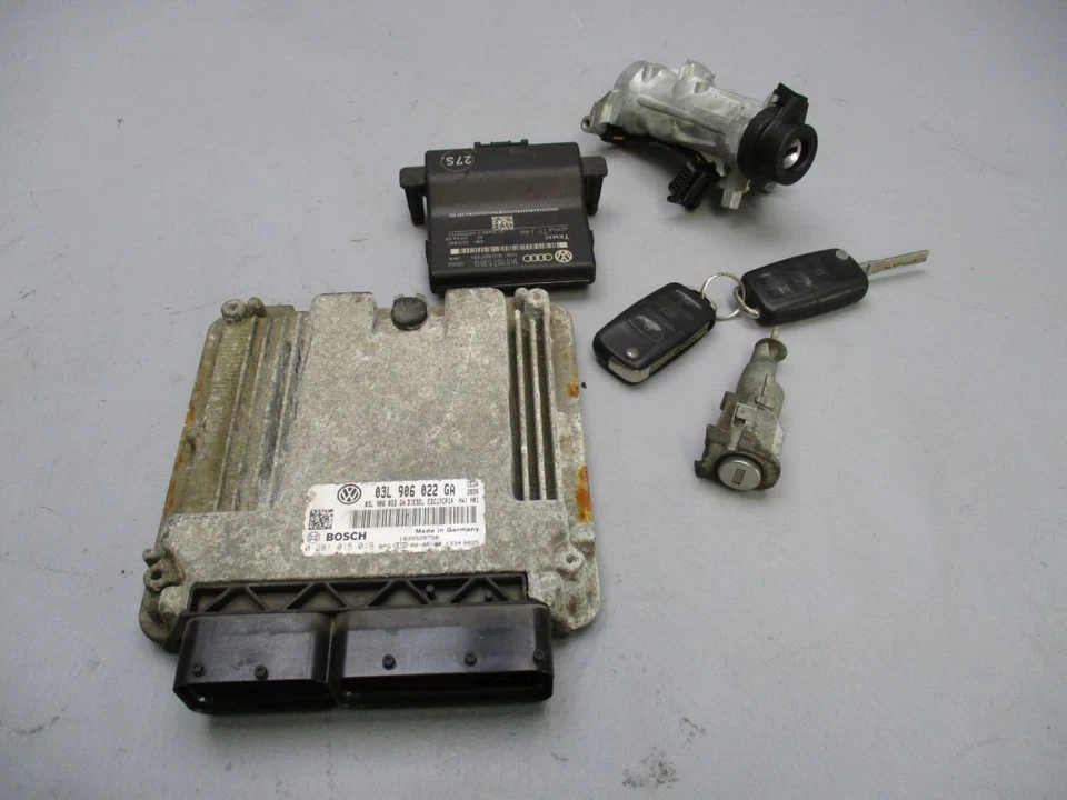 Centralina Motore Tasso di Chiusura per Skoda Octavia II Combi 03L906022GA - Immagine 3 di 4