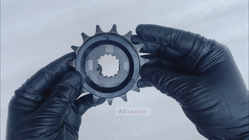 Front Drive Sprocket 15T 520 For Royal Enfield Super Meteor 650 RLL00096/C NEW - Video 1 of 1