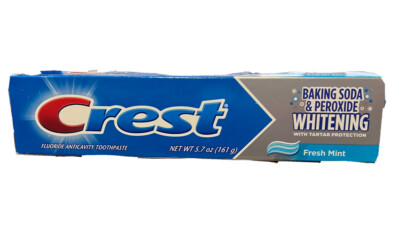 Crest Whitening Cavity & Tartar Protection Fluoride Toothpaste Fresh Mint 5.7oz