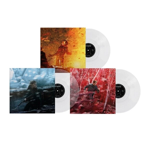 MICHAEL OST/GIACCHINO-STAR TREK INTO DARKNESS (DLX YELL BLUE RED 3 VINYL LP NEU - Bild 1 von 1