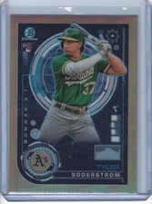 2024 Bowman AI Chrome Refractor Insert Tyler Sodertrom #4 Rookie RC 