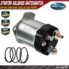 12V Starter Solenoid Switch for GMC Chevrolet Buick Cadillac Oldsmobile Pontiac