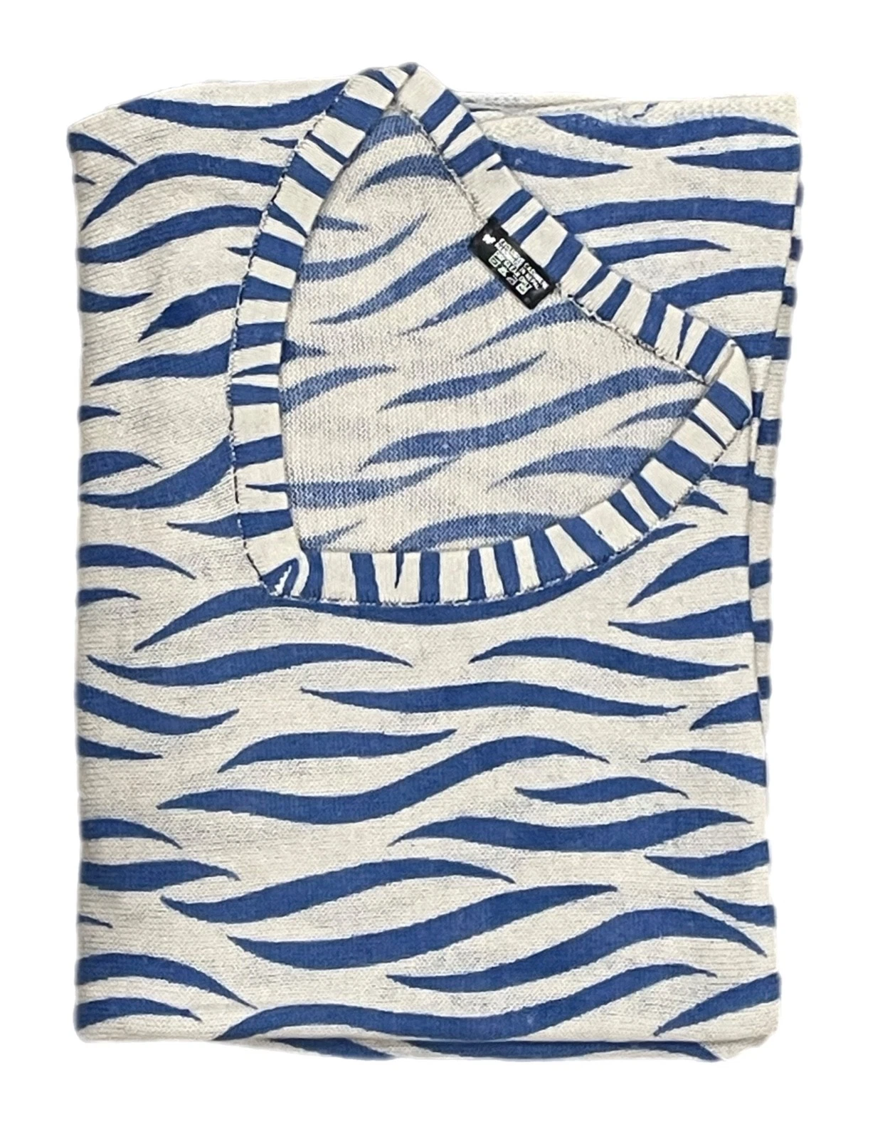 Blue Wave Pattern Cashmere Poncho Pashmina Wool Cape Wrap Soft Warm Women Long
Opens in a new window