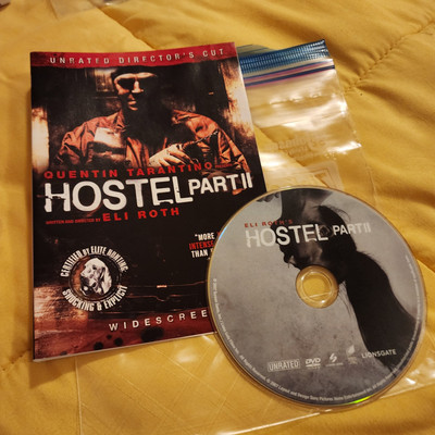 Hostel: Part II (Unrated Directors Cut) DISC & DVD COVER SHEET ONLY
