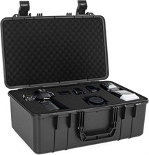 Shockproof Water-resistant Hard Case with DIY Foam for Camera, 17.3"x11.5"x6.5"