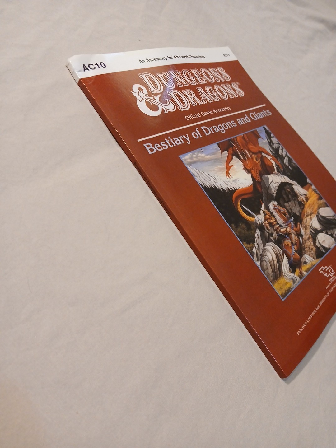Dungeons & Dragons Scratch-n-Dent Sale Reprint Bestiary Of Dragons And Giants 