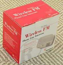 Radio Shack Two Station FM Phone Line Intercom 43-483 Expandable - BRAND NEW
