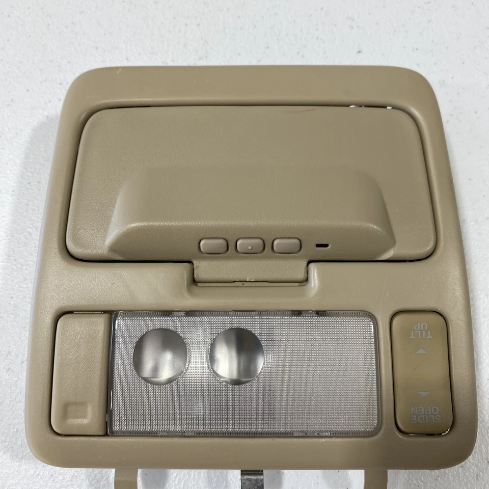 Toyota Solara 1999-2003 techo techo cúpula consola de luz beige tostado Foto 4 de 4