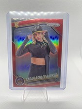 Sarah Ashlee Barker 2025 Prizm WNBA Red Variation Prizm RC #142  /299