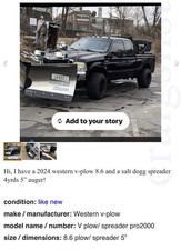 2024 Western Snow Plow And Salt Spreader 2024 Western Snow Plow And Salt Spreader