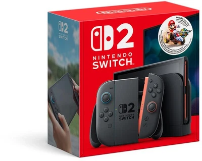 NINTENDO GAMES Gaming Console: Nintendo Switch 2 - Mario Kart World Bundle [New ]
