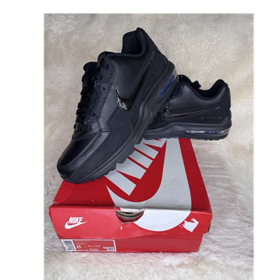 Nike Air Max LTD 3 687977-020 Triple Black Low Top Sneakers Men