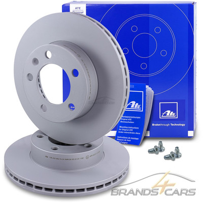 ATE 2x BREMSSCHEIBE Ø302 VORNE FÜR NISSAN NV400 OPEL MOVANO B RENAULT MASTER 3