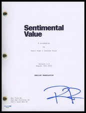 Renate Reinsve "Sentimental Value" AUTOGRAPH Signed Full Script Screenplay ACOA