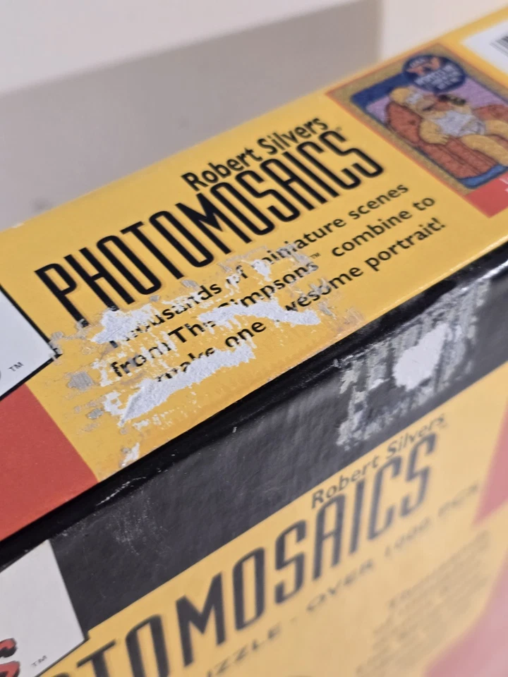 Rompecabezas de 1000 piezas de Los Simpson Photomosaics de Robert Silvers - Homer Simpson Foto 3 de 4