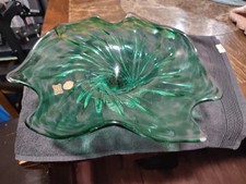 Gree Glass Art Bowl By Egermann
