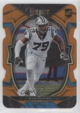 2022 Panini Select Concourse Orange Prizm Die-Cut 103/199 Ikem Ekwonu #34 n0c