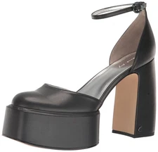 Circus NY by Sam Edelman Women's Bailey Platform, Black Nappa, 10