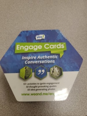 We! Engage Cards - Conversation Cards to Build Trust & Connection - 56 Inspir...