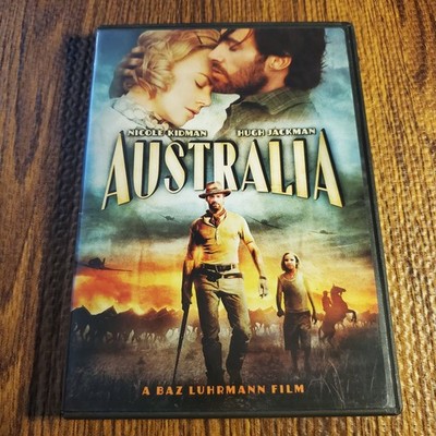 Australia DVD 2008 Baz Luhrmann Nicole Kidman Hugh Jackman
