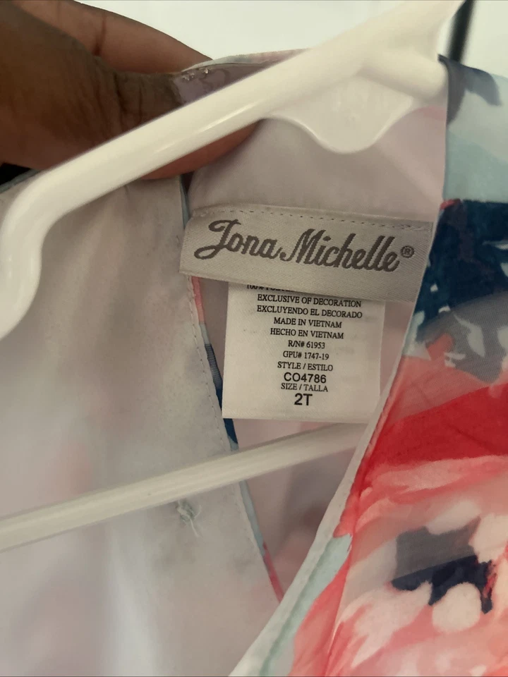 Vestido Floral Joni Mitchell Talla 2T Foto 4 de 4