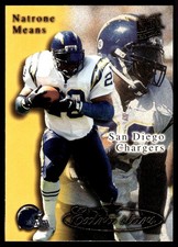 Natrone Means 1995 Ultra #521 Chargers NFL READ FREE SHIPPING AutographDen