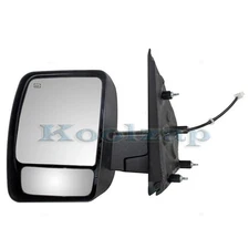 For 12-19 NV-Series Door Mirror Power Heateded Textured w/Dual Glass Left Side