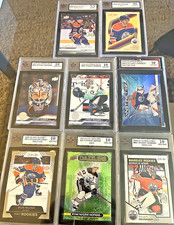 EDMONTON OILERS GRADED MINT KSA 10 HOCKEY SINGLES RC GRETZKY MCDAVID DRAISAITL