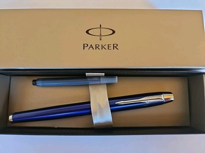Parker IM, Füllfederhalter,  Blau, Feder M, In Geschenkbox,  Neu.