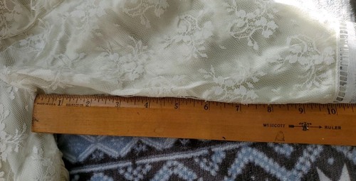 Vintage Gunne Sax Dress Girls Sz 5 Cream Ivory Lace Bridal Flower Girl Princess - Picture 8 of 17