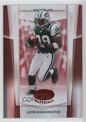 2007 Leaf Certified Materials Mirror Red 93/100 Leon Washington #94 0f8