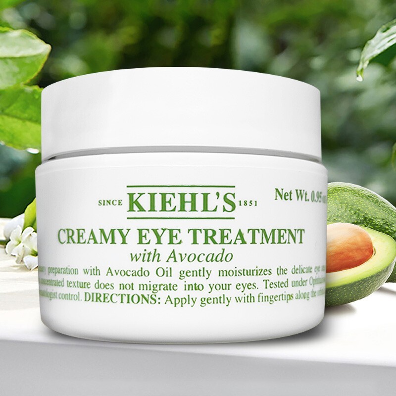 【新品未使用】KIEHL'S CREAMY EYE TREATMENT 28ml Kiehl's Creamy Eye Treatment with Avocado 0.95fl oz/28ml, New and