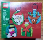 Lego 40744 Christmas Ornament Selection Set Factory Sealed 2024