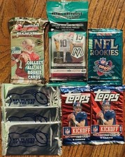 Old Shop Liquidation! NEW SEALED NFL Football LOT! Hobby 2005 JUMBO Bowman, 2022