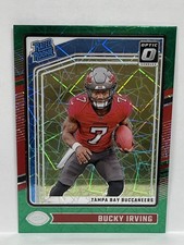 Bucky Irving 2024 Donruss Optic #216 Green Velocity Tampa Bay Buccaneers