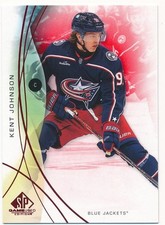 KENT JOHNSON 2024-25 SP GAME USED EDITION RED #104 BLUE JACKETS MINT