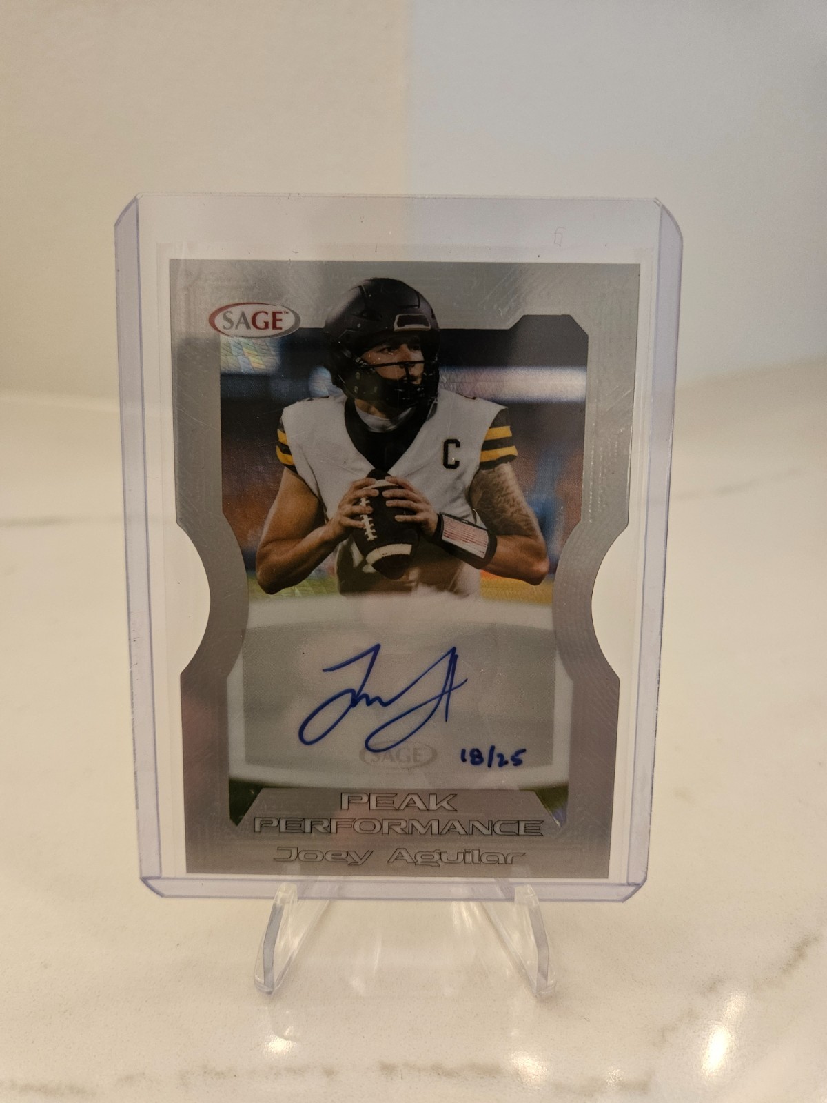 2026 Sage Joey Aguilar Auto Die Cut 18/25