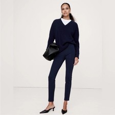 Banana Republic Skinny Everywhere Ponte Pant-NAVY-Size XS-NWOT