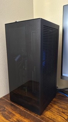 NZXT H1 V2 CS-H11BB-US Mini-ITX Black Case, SFX 750W, 140mm AIO