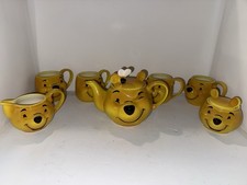 Vintage WINNIE THE POOH Face Full 4  Tea Set Cardew Design Y2K