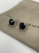 David Yurman Sterling Silver Châtelaine stud...