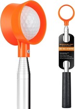 Golf Ball Retriever Telescopic for Water, 9Ft/12Ft/17Ft/20Ft 12Ft, orange