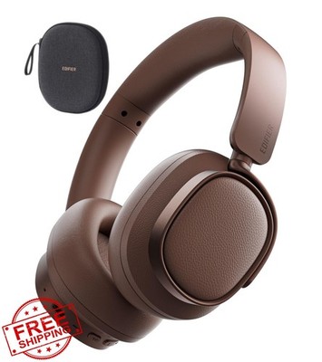 Edifier ES850NB ANC Headphones Brown Over Ear Bluetooth 92H Playtime
