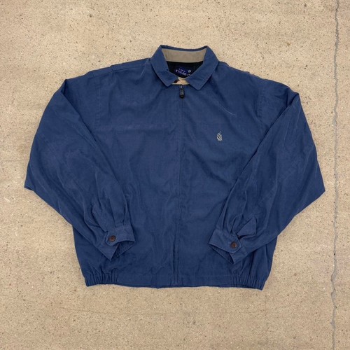 Vintage 90s Nautica Black Watch Plaid Lined Blue Green Sailing Jacket Size XL