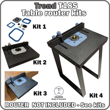 Trend T18S Kit router da tavolo con finiture compatte