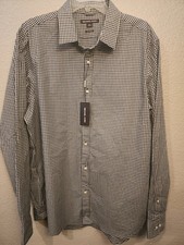Michael Kors NWT Men's Dress Shirt, Size XXL, Plaid