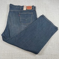 NEW Levi's 559 Mens 62x32 Relaxed Straight Leg Denim Blue Jeans