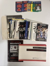 Intellivision II Console / Computer Adaptor Module / Keyboard + 29 Games + More!